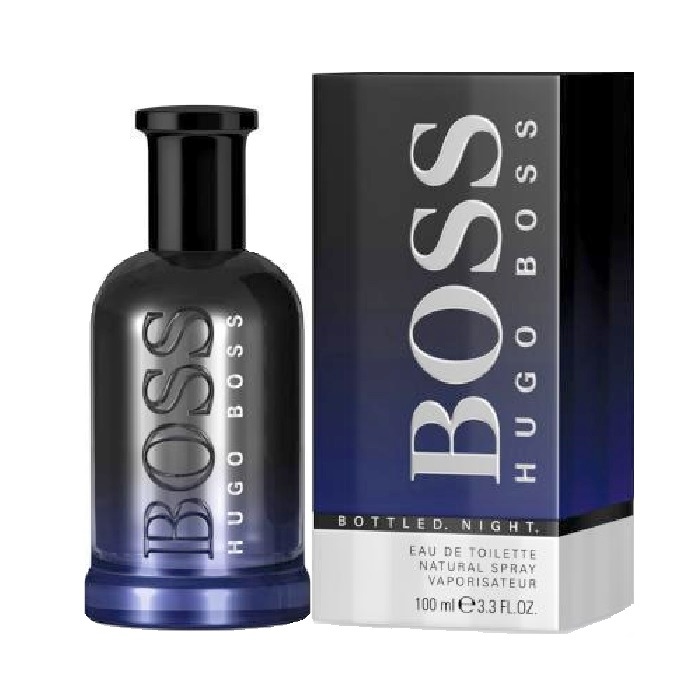 Boss Bottled Night Cologne by Hugo Boss 3.3oz Eau De Toilette Spray for men